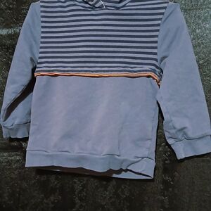 Tommy Bahama Kids Navy and Orange Hoodie